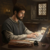 Daydreaming scribe