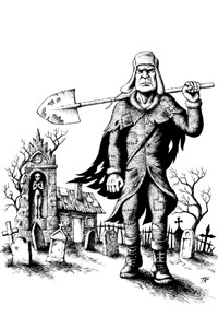 The Undertaker from Mokvas