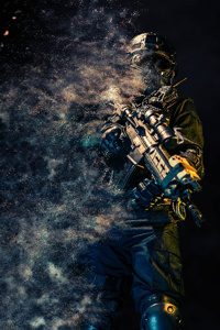 Guns in another world