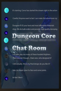 Dungeon Core Chat Room.
