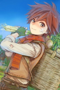 Farm Girl, female, vegetable, animal, cute, tree, girl, snow, anime, anime  girl, HD wallpaper | Peakpx