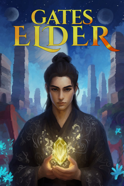Cover for Gates Elder ◊ MM Romance Fantasy ◊ no AI ◊