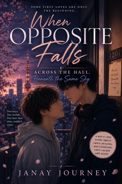 Cover for When Opposite Falls: Across the Hall, Beneath the Same Sky