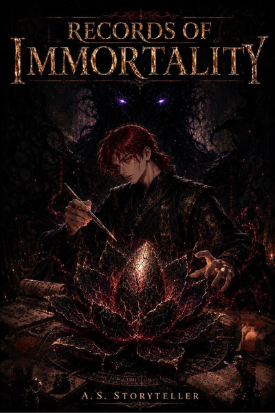 Cover for Records of Immortality [Vedic Cultivation | Grimdark | 100+ Chapters Active!]