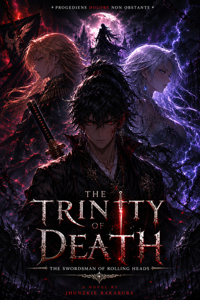 The Trinity of Death: the swordsman of rolling heads