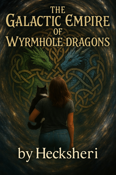 Cover for The Galactic Empire of Wyrmhole Dragons
