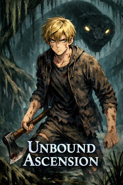 Cover for Unbound Ascension – Coreless [System Apocalypse - LitRPG - Weak to Strong]