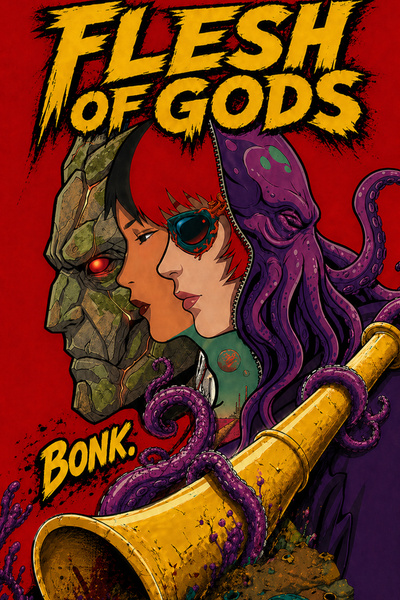 Cover for Flesh of Gods [LitRPG, Comedy, Space Whales]