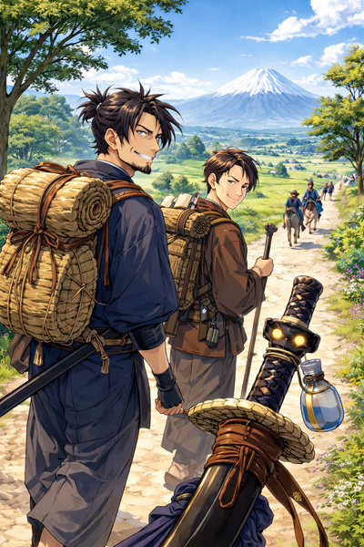 A Drunk Ronin and His Talking Blade: The Road to Edo