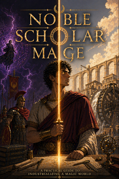 Cover for Noble, Scholar, Mage: A Practical Guide to Industrializing a Magic World