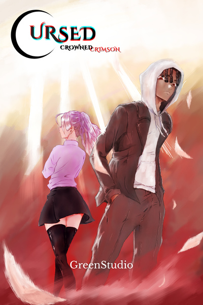 Cover for Cursed Crowned Crimson