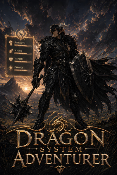 Cover for Dragon System Adventurer (LitRPG, Non-XP leveling)