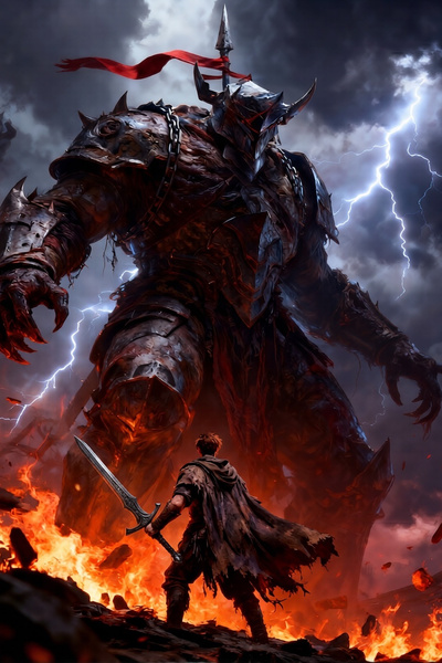 Cover for He Who Hunts Demons [Litrpg Cultivation]