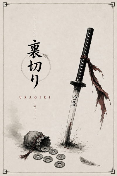 Cover for Uragiri