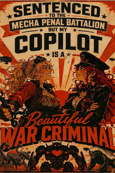 Cover for Bunny Lovelace: Sentenced to the Penal Mecha Battalion, But my Copilot is a Beautiful War Criminal [Yuri, Mecha]