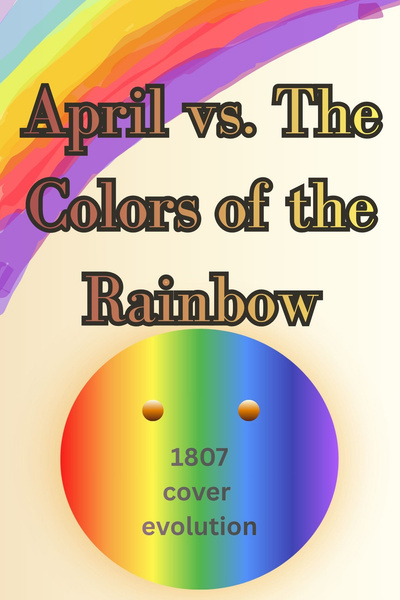 Cover for April vs. The Colors of the Rainbow