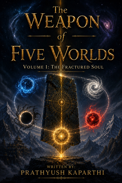 Cover for The Weapon of Five Worlds | Volume 1: The Fractured Soul