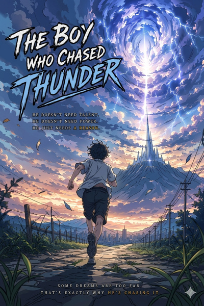 Cover for The boy who chased thunder