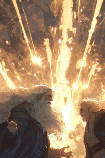 Dumbledore vs grindelwald
