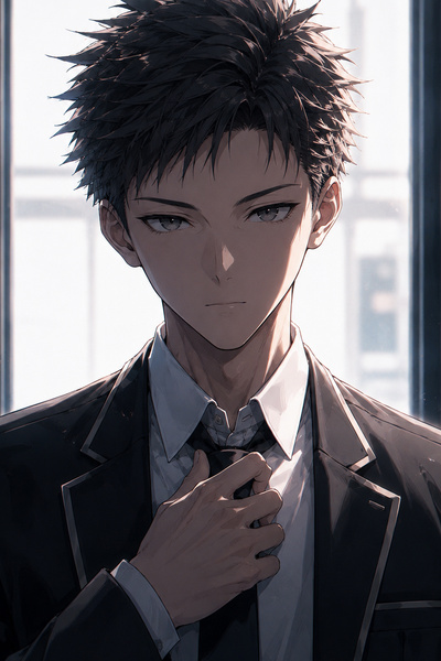 behind the student mask