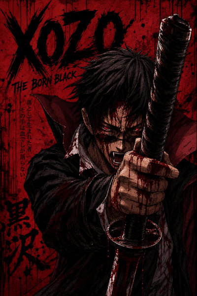 Cover for The Born Black Vampire