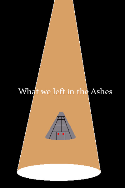 Cover for What we left in the Ashes