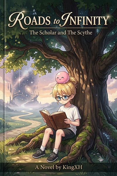 Cover for Roads to infinity: The Scholar and The Scythe