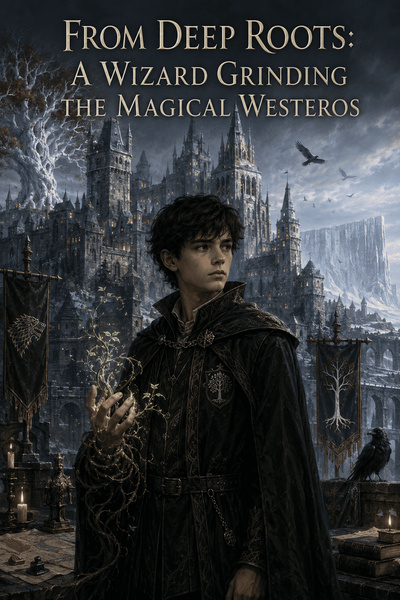 Cover for From Deep Roots: A Wizard Grinding the Magical Westeros.