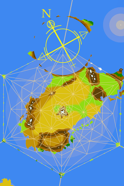 Cover for The sealed Lands