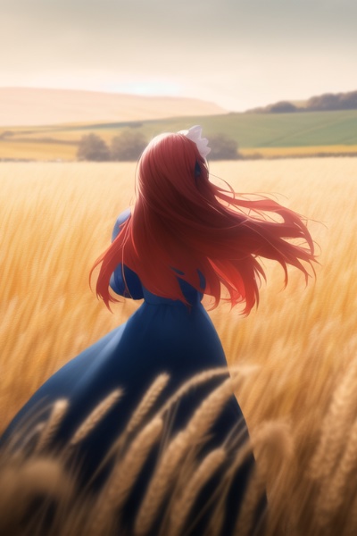 The Girl with the Crimson Hair