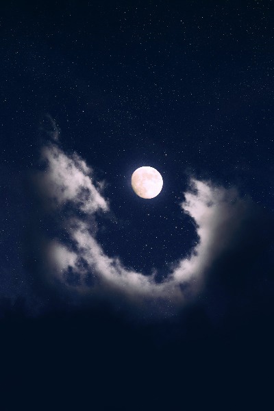 Night moon and moonbeam in sea Stock Footage,#moonbeam# moon# Night# Footage Moo