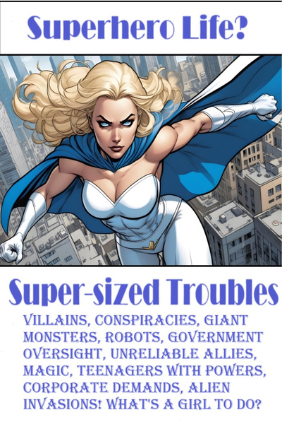 Superhero life? Super-Sized troubles! cover