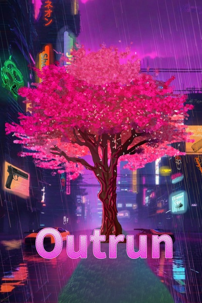 Cover for Outrun - Cyberpunk LitRPG