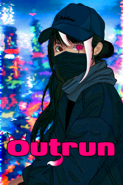 Outrun - Cyberpunk LitRPG cover