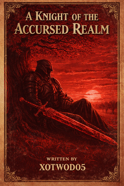 Cover for A Knight of The Accursed realm
