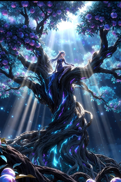 Cover for Apotheosis Of A Peach Tree (OP MC Kingdom Building/Isekai)
