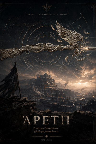 Cover for “ἀρετή” – “Areté”