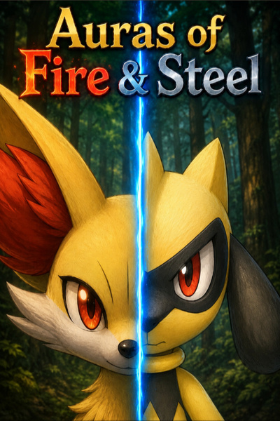 Cover for Auras of Fire & Steel