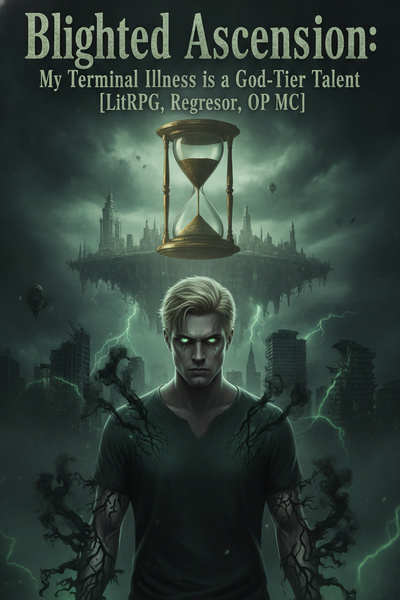 Cover for Blighted Ascension: My Terminal Illness is a God-Tier Talent [LitRPG, Regressor, OP MC]