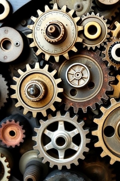 Prologue, The Push Of A Key - Cog In The Machine, Book 1 Broken Teeth ...