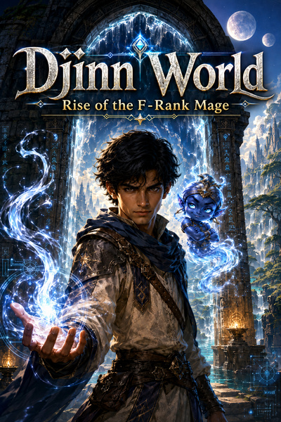 Cover for Djinn World: Rise of the F-Rank Mage