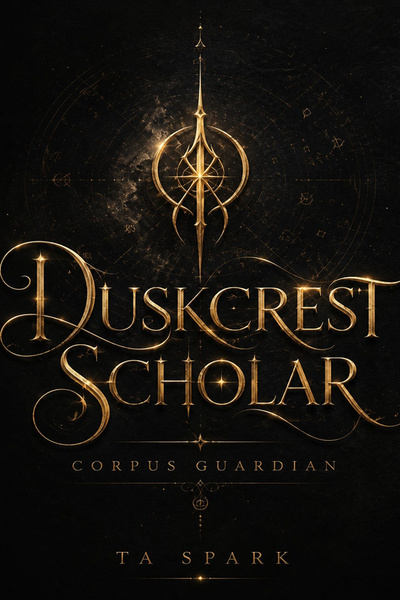 Cover for Duskcrest scholer: the corpus guardian