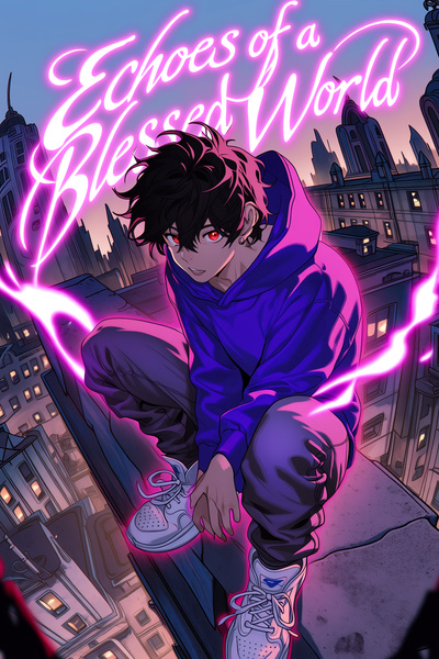 Cover for Echoes of a blessed world