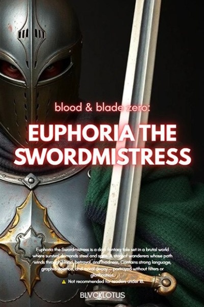 Cover for Euphoria the Swordmistress | dark fantasy