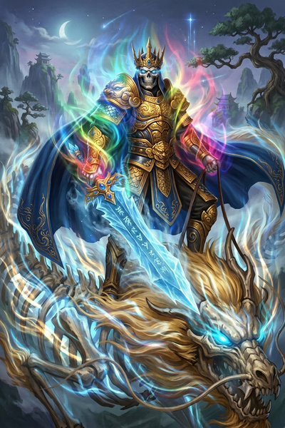 Ghost King of Order Reborn - Litrpg
