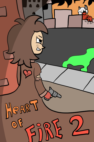 Cover for Heart of Fire Season Two [yuri, fantasy adventure]
