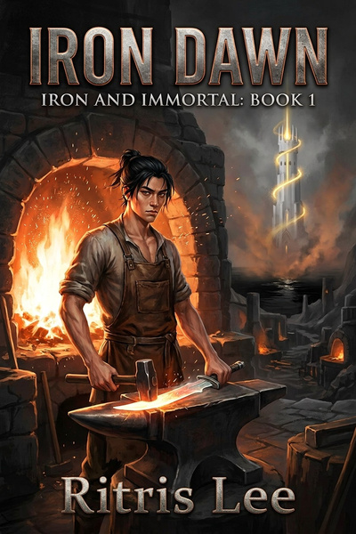 Cover for Iron and Immortal: Iron Dawn