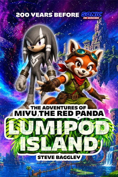 Cover for Lumipod Island - The adventures of Miyu the Red Panda
