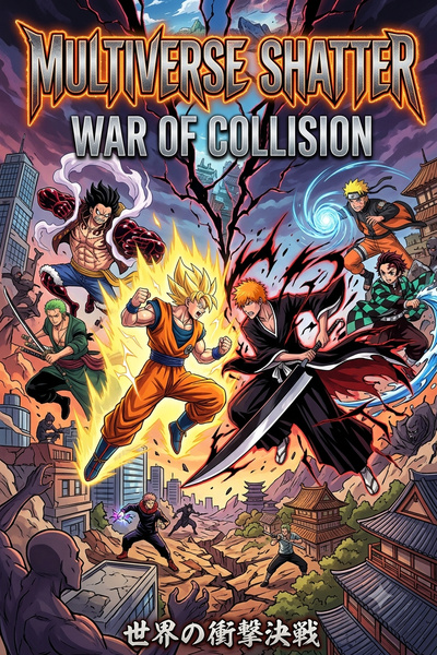 Cover for Multiverse Shatter: War of Collision