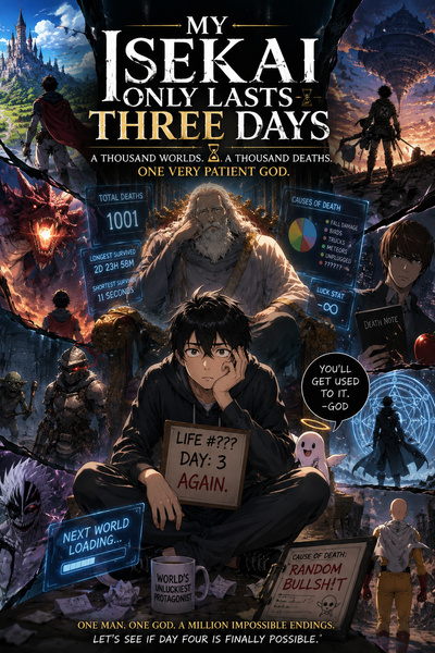 Cover for My Isekai Only Lasts Three Days